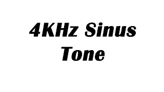 4KHz Sine Wave Test Tone (1 Hour)