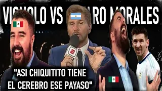 Se Burlo de Argentina y Termino Llorando | Periodista Argentino vs Mexicano | Vignolo vs Morales