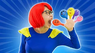 Balloon Finger Family +More | Hokie Pokie Kids Videos