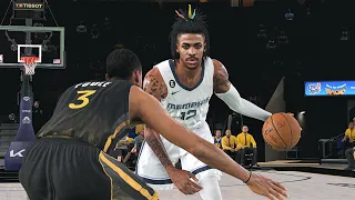 NBA Christmas Day: GRIZZLIES vs WARRIORS | INSANE REALISM! Ultra Modded NBA 2K23 Realistic Gameplay