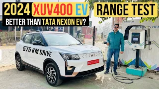 2024 Mahindra XUV400 RANGE Test - Rs. 1/KM Running Cost 🔥