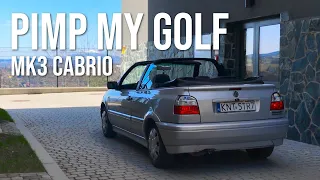 PIMP MY GOLF 3 CABRIO, czyli robimy z autem kolegi na jego urodziny | VLOG #15