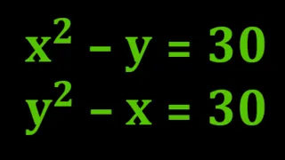 A nice Math Olympiad Algebra Problem | Math Simplification | Find "x" & "y" ?