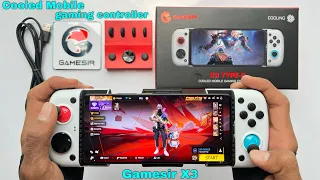 Gamesir x3 cooled mobile gaming controller unboxing and gaming