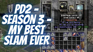 Project Diablo 2 - Season 3 - My Best Slam EVER