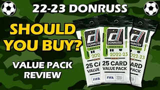 Should you buy? Donruss 2022-23 Value Pack Panini Soccer Review