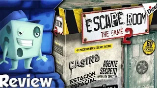 Escape Room: The Game Escape Rooms II Review   with Tom Vasel