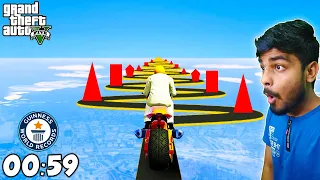 World's Most HARDEST STUNT RACE in GTA 5😱🔥Gta 5 tamil | Gta V Stunt Bike Race | Gta tamilan