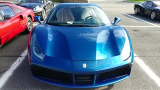 2018 METALLIC BLUE FERRARI 488