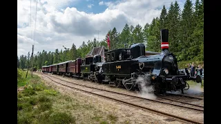 Veteran track Bryrup-Vrads - Driving with F 658 + F 665 - 26-05-2024