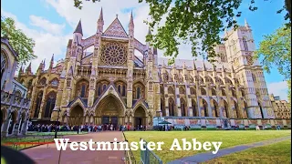 🇬🇧 UK Travel - LONDON WESTMINSTER ABBEY London Inside Virtual Tour 4K