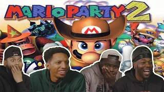 THE GREATEST MARIO PARTY PERFORMANCE EVER! (Playing all the Mario parties! Mario Party 2)