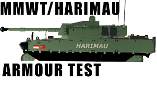 MMWT/Harimau Armour Test | Cursed Tank Simulator