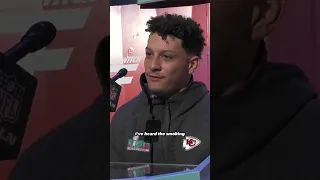 Patrick Mahomes talks about his voice