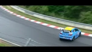 Crash: Opel Astra - VLN 6 Stunden - Nordschleife