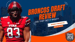 The Broncos Draft Review | Manely Broncos Podcast