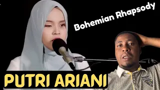 Live Reaction to PUTRI ARIANI - BOHEMIAN RHAPSODY | REACTION #new