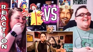 Ronald McDonald vs The Burger King. Flash In the Pan Hip Hop Conflicts of Nowadays. REACTION!! 🔥