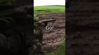 Americans and Englishman destroy Russian Tank in Ukraine