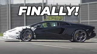 The First NEW Black Lamborghini Countach!