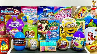 СЮРПРИЗ MIX ! RainBOCORns ZURU, SOS Pets, Shopkins, Миньоны, Calamiti Car, Kinder Surprise unboxing