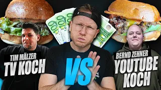 WER MACHT DEN BESTEN BURGER! - TIM MÄLZER PERSÖNLICH VS @BerndZehner