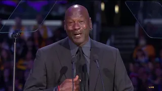 Michael Jordan JOKES About His Crying MEME During Kobe Bryant Eulogy