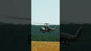 Mil Mi-24 Hind launch missiles | 2,5m giant scale RC helicopter #rcmodel #helicopter #rchelicopter