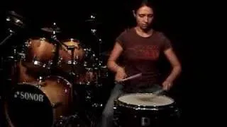 Emmanuelle Caplette on snare solo 2 (June 2006)