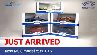 MCG 1:18 Just Arrived BMW & Saab