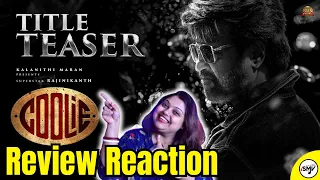 COOLIE - Thalaivar171 Title Teaser (Hindi) Review Reaction | Superstar Rajinikanth | Lokesh| Anirudh