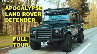 Fully Custom Land Rover Defender is Apocalypse Ready -Build Walkthrough