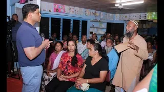 Fijian Attorney General holds Question and Answer Session with Vunivau Community, Labasa.