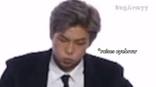 Namjoon’s serious leader moments that low key intimidate me part 2