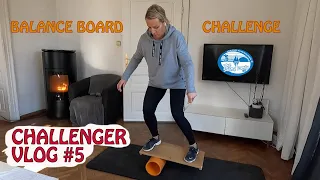 BALANCE BOARD CHALLENGE - who can stay longer on the balance board? (TSF Challenger Vlog #5)