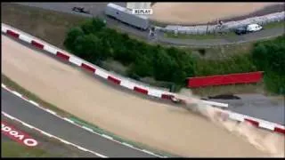 Lewis Hamilton - Breathtaking Crash @ Nurburgring 2007