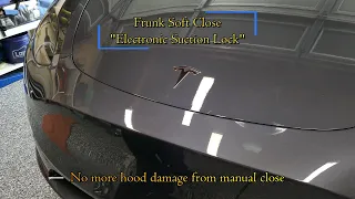 Tesery Close Soft Frunk for #model3  & #modely, Full Review and Installation
