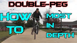 BMX How to double-peg grind (Most In Depth)