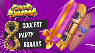 8 Coolest Party Boards | Subway Surfers | SYBO TV