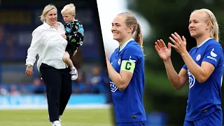 Chelsea W vs Arsenal W (2-0) | Pernille Harder & Magdalena Eriksson Signsoff at Kingsmeadow in Style