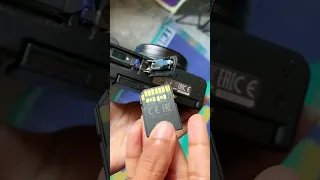 How to insert battery and sd card in Sony zv1 🔥 #shorts #sonyzv1