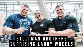 TRAINING WITH LARRY WHEELS | ROAD TO WEMBLEY #3 - STOLTMAN BROTHERS