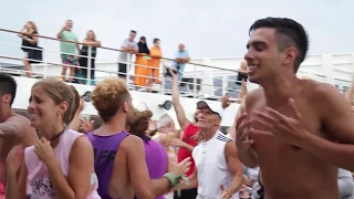 Crucero del baile 2018-Esto pasaba a bordo