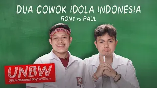 DUA ORANG INI SEBUT NABILA DAN SALMA TERUS ! ADA APA  YA ? RONY VS PAUL| #UNBW