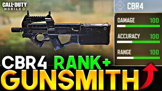 CBR4 Best GUNSMITH in COD Mobile SEASON 2 | CBR4 Best ATTACHMENTS for RANK Match!