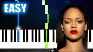 Eminem - Love The Way You Lie ft. Rihanna - EASY Piano Tutorial