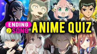 Anime Ending Quiz | Guess the anime ending song(+30)