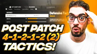 *POST PATCH* BEST META 41212(2) FORMATION & CUSTOM TACTICS | FC 24 Ultimate Team