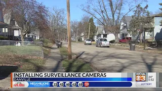 Surveillance cameras for high crime areas