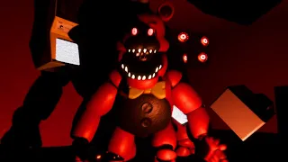 DO NOT MOVE IN FRONT OF DEVIL FREDBEAR.. TERRIFYING NIGHT | FNAF Five Nights at Fredbears 2